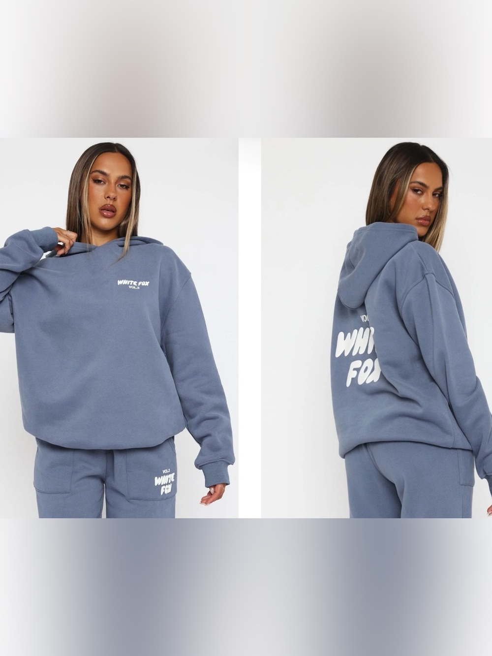 White Fox Offstage Hoodie- Ocean